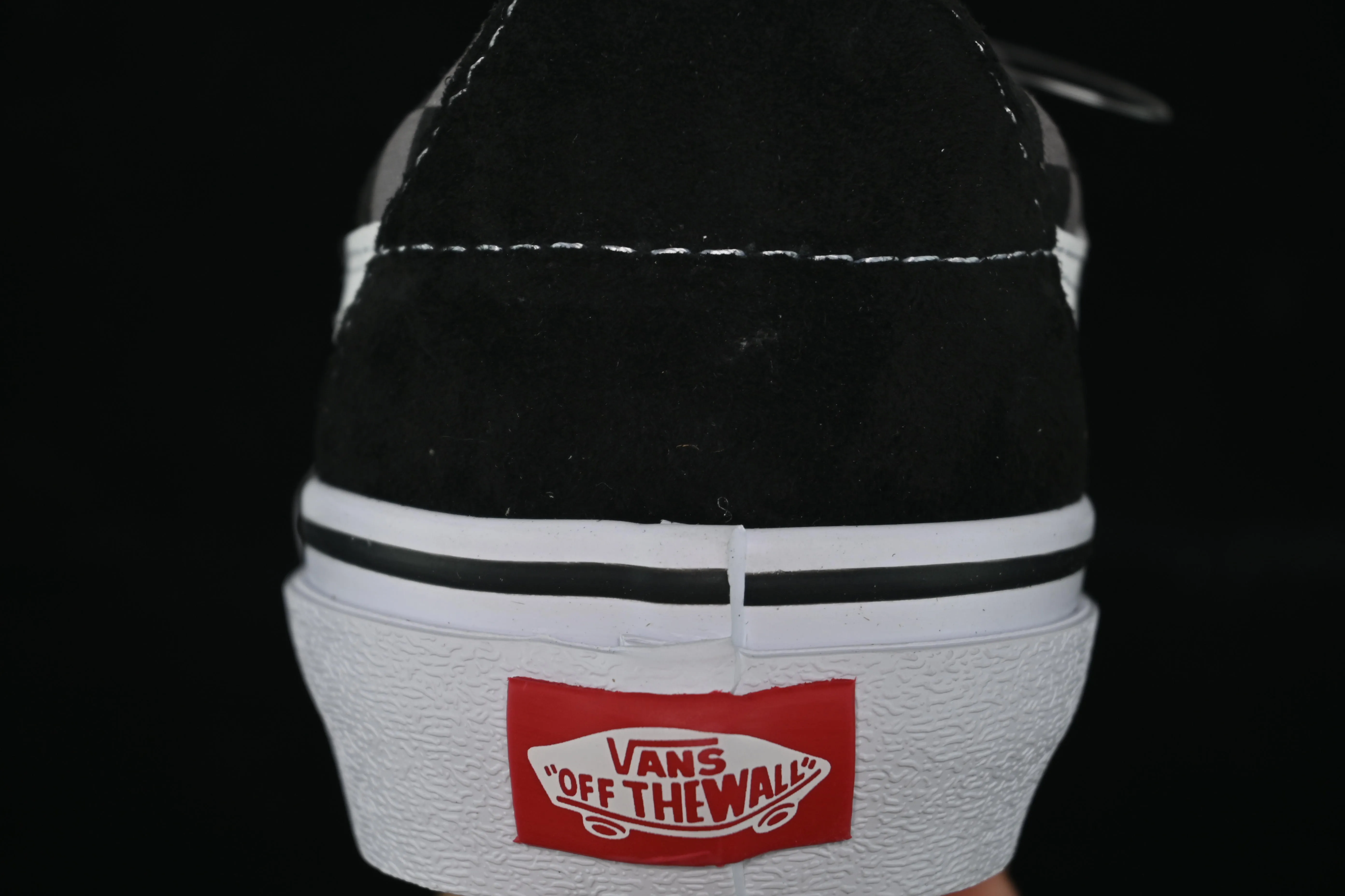 All categories Vans Vans series Vans Low Vans low-top Vans Sk8-Low Vans checkerboard anti-slip casual skateboard shoes VN0006GYBLK